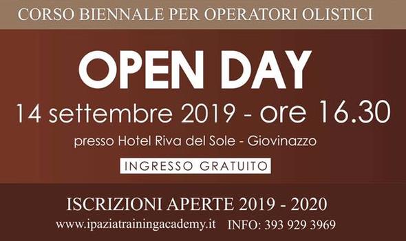 Open Day 14 settembre 2019